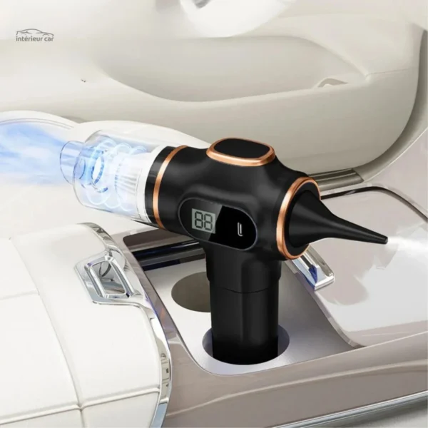 VacMaster™ : aspirateur souffleur pratique pour véhicule
