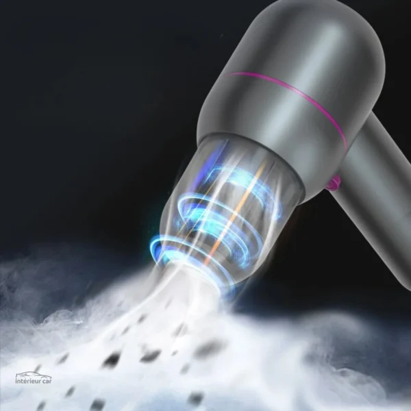 Aspirateur compact sans fil pour nettoyage auto