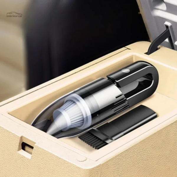 Aspirateur voiture sans fil, puissance d'aspiration 4000 Pa