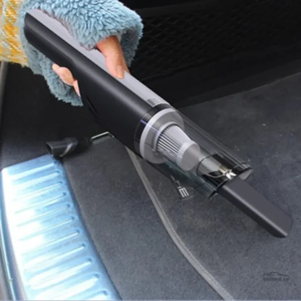 Aspirateur voiture portable avec puissance d'aspiration de 5000 Pa