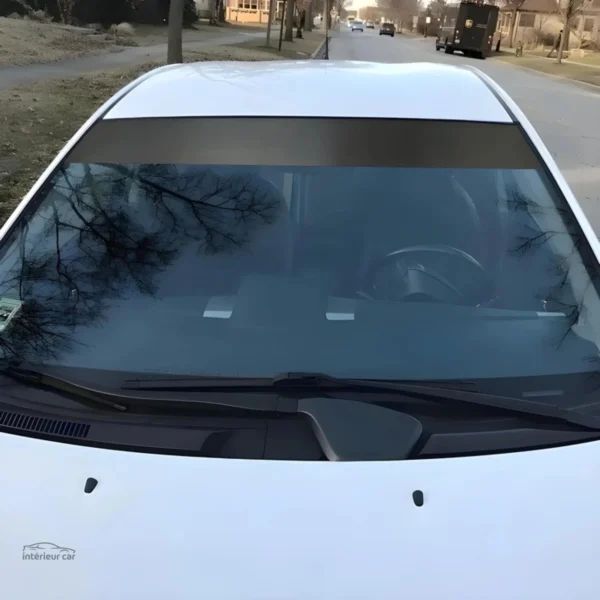 Bande pare soleil pour voiture - protection contre la chaleur