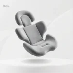 Accessoire bébé siège auto, design gris adapté au confort