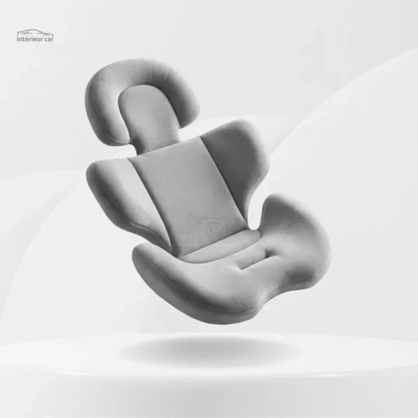 Accessoire bébé siège auto, design gris adapté au confort
