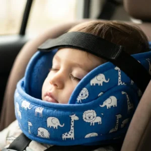 Accessoire de confort pour bébé en voiture, bleu réglable