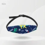 Cale tête bébé design dinosaure pour voyages en voiture