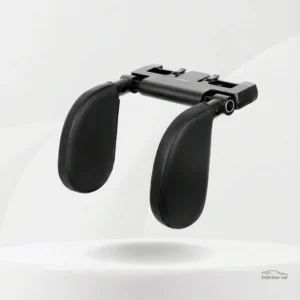 Accessoire de sécurité voiture pour tête d'enfant en tissu noir