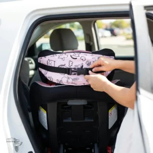 Accessoire auto bébé fille, cale tête doux et coloré