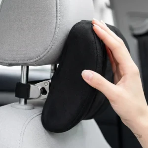 Accessoire de confort pour voiture - daim noir