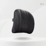 Cale tête voiture style daim noir pour adulte