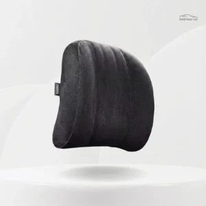Cale tête voiture style daim noir pour adulte