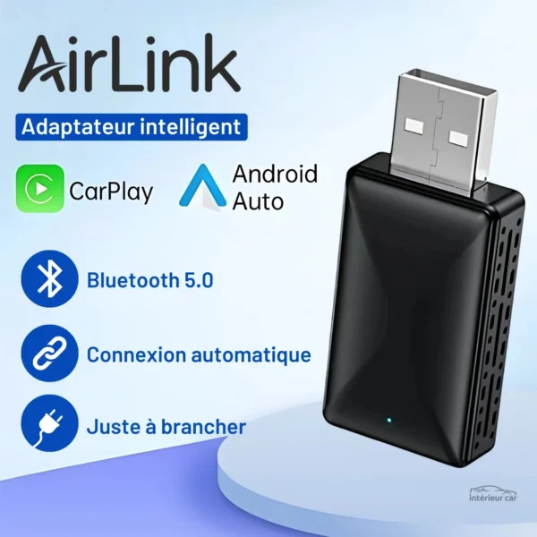 carplay-android-auto-sans-fil-airlink-1 AirLink™ Adaptateur Carplay & Android Auto Sans Fil