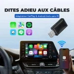 Adaptateur Carplay 2025 pour connectivité sans fil