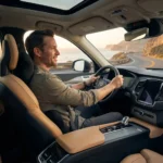 Coussin à billes sciatique forme os noir pour siège voiture