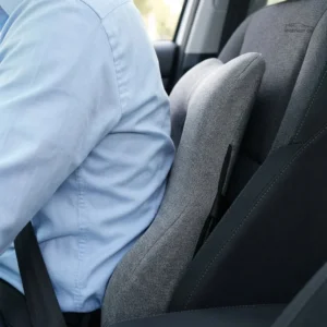 Coussin anatomique pour soutien lombaire en voiture