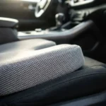 Coussin voiture avec découpe coccyx pour confort