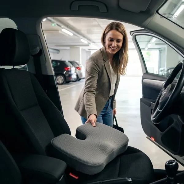 Coussin fessier pour un soutien optimal en voiture