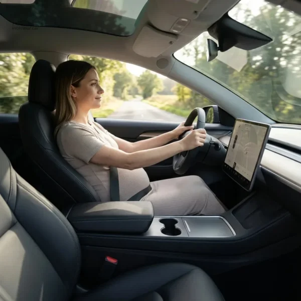 coussin-anti-vibration-voiture-grossesse-decoupe-coccyx-bicolore-1 Coussin de voiture anti vibration pour femmes enceintes
