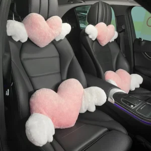 Accessoire automobile avec motif coeurs charmant