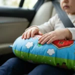Coussin d'éveil pour bébé avec design ferme