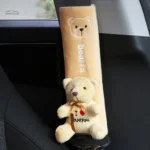 Coussin peluche pour confort en voiture