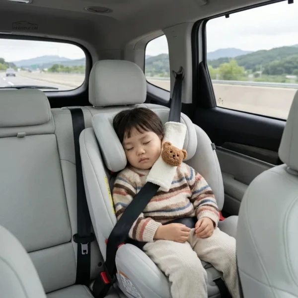 coussin-ceinture-voiture-nounours-effet-mouton-blanc-1 Coussin ceinture voiture nounours effet mouton blanc