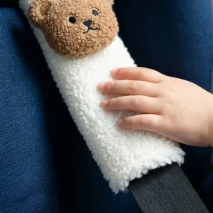 Coussin auto confort nounours doux effet mouton