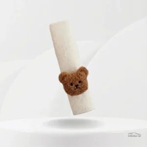 Coussin ceinture enfant ours en peluche effet chaleureux