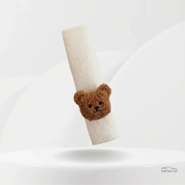 Coussin ceinture enfant ours en peluche effet chaleureux