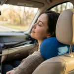 Accessoire de voiture, coussin cervical avec billes relaxantes