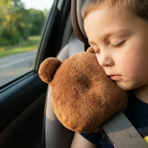 Coussin de sécurité auto en forme d'ours