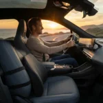 Coussin dos voiture ergonomique pour soulager hernie discale