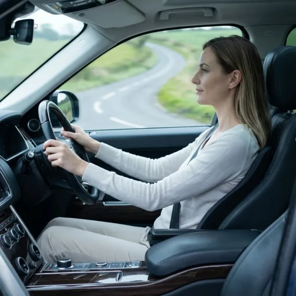 Accessoire ergonomique voiture pour douleur au dos