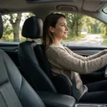 Accessoire ergonomique pour le confort du dos en auto