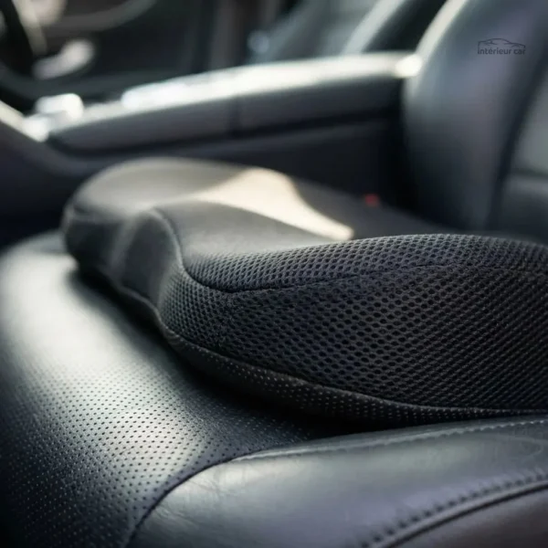 Coussin antidérapant pour un confort optimal en voiture