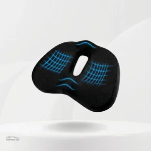 Coussin de voiture noir pour un maintien amélioré