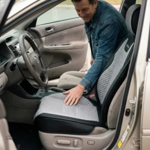 Couvre siège voiture, coussin matelassé ergonomique