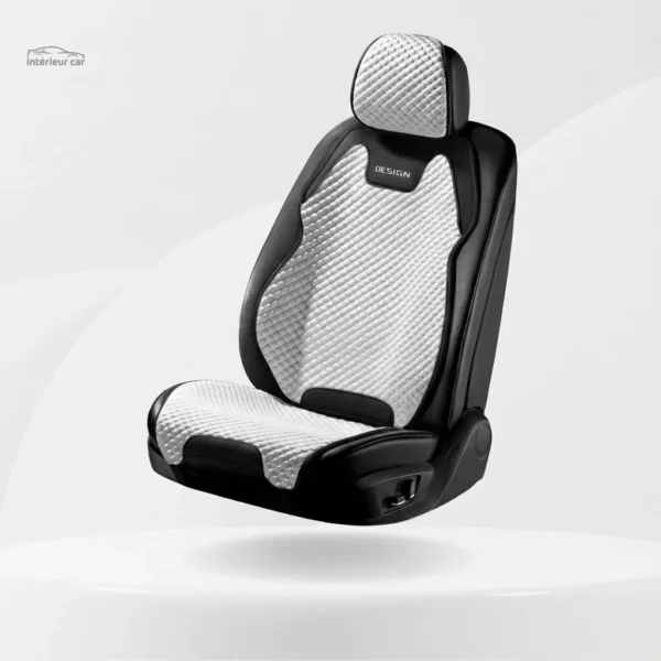 Accessoire voiture bicolore, soutien lombaire pratique