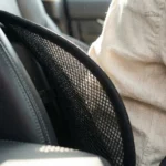 Coussin lombaire voiture en maille 3D, confort optimal