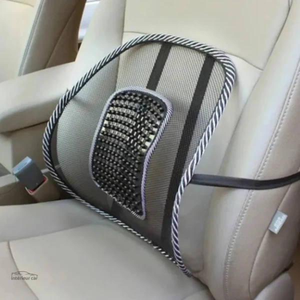 BackSupport™ : coussin lombaire adapté à toutes les voitures