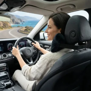 Coussin ergonomique pour voiture, forme os, confort nuque