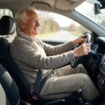 Coussin pivotant avec design rembourré pour la voiture