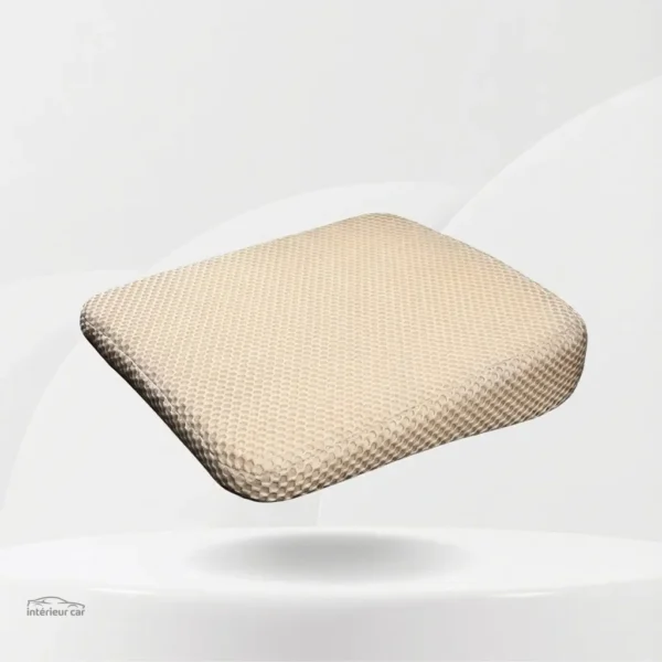 Coussin conducteur auto beige 8cm de confort