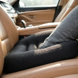 Coussin voiture noir confortable et pratique