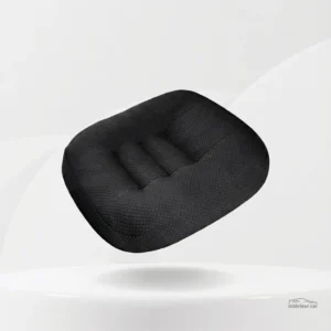 Accessoire de voiture : coussin rehausseur noir