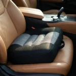 Coussin de confort pour voiture, tissu respirant et design bicolore