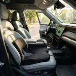 Coussin soutien sciatique voiture ergonomique noir