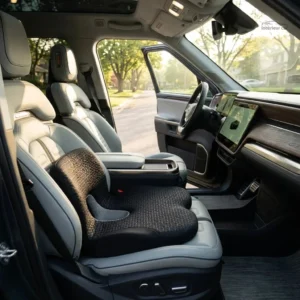 Coussin soutien sciatique voiture ergonomique noir
