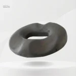 Coussin noir anti-hémorroïdes pour confort en conduite