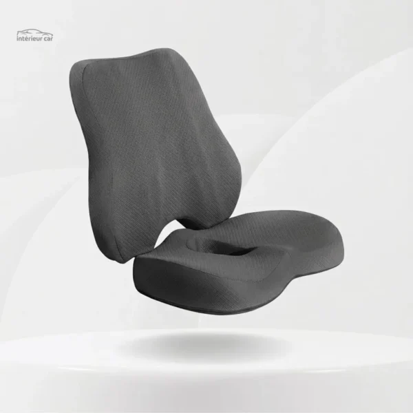 Coussin voiture pour confort et soutien des disques vertébraux