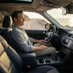 Coussin voiture ergonomique à mémoire de forme pour sciatique